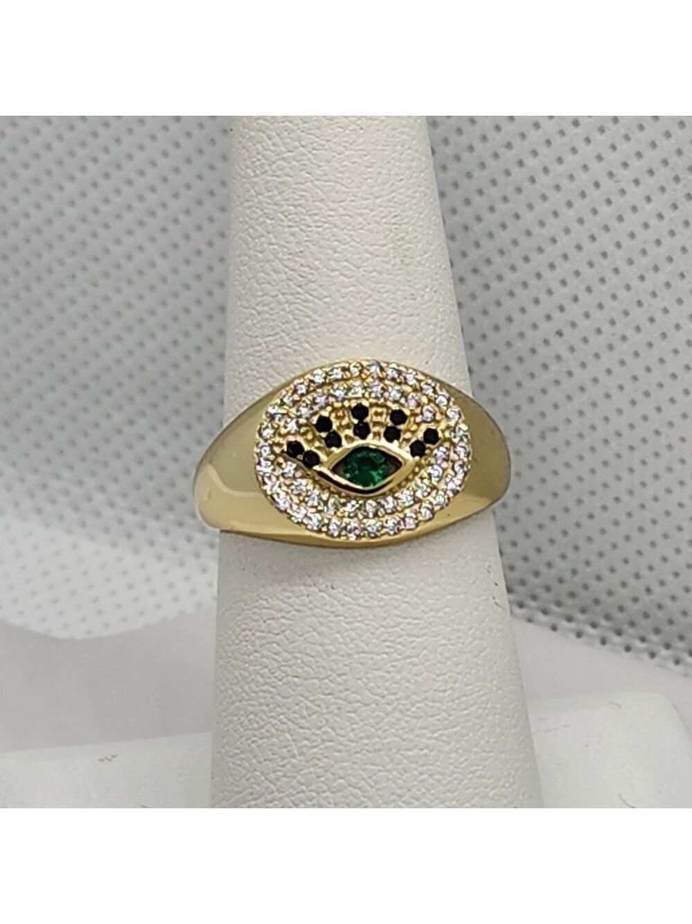 Brand New Sterling Silver 925 Evil Eye Ring
